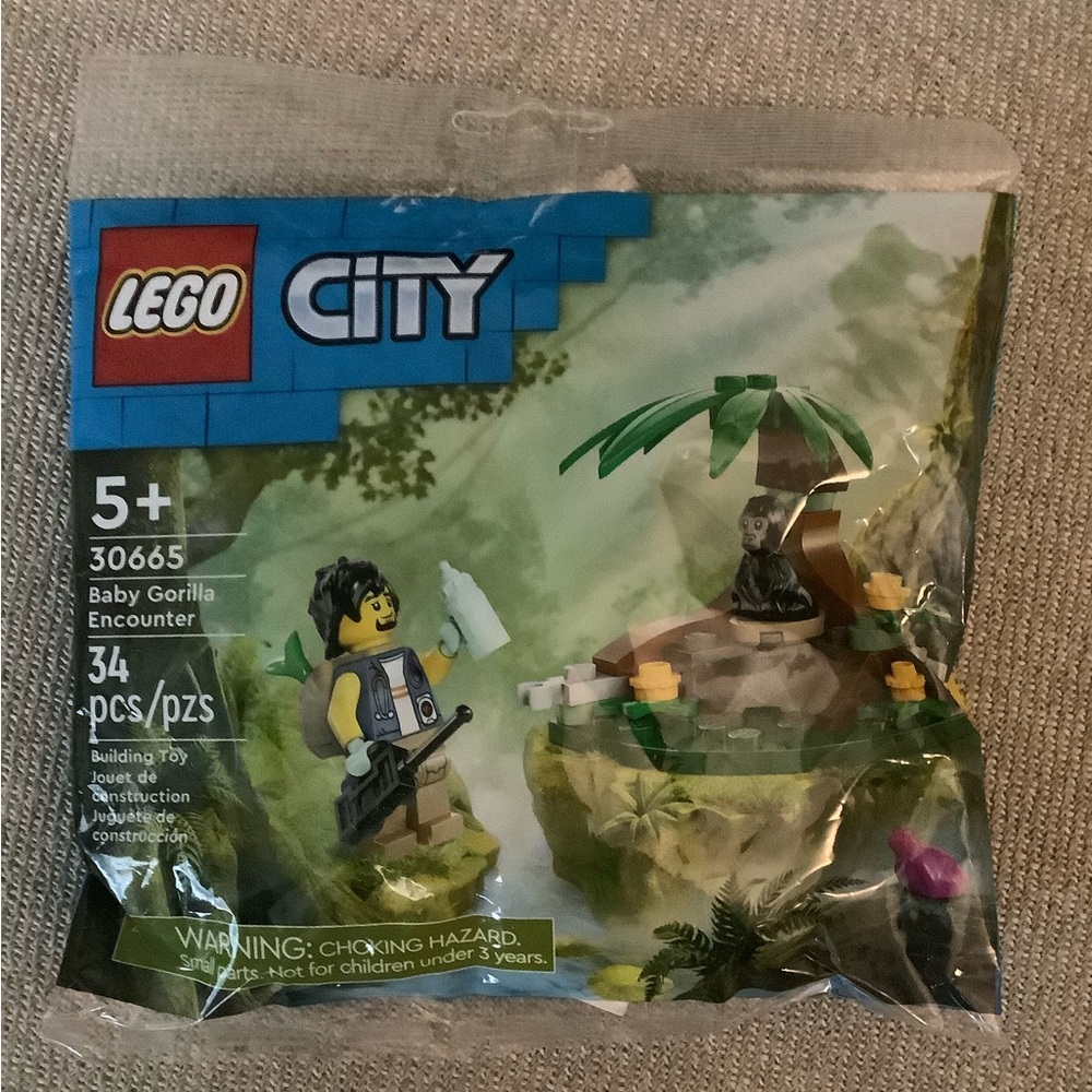 Lego City | Baby Gorilla Encounter NWT Set 30665 34 Pieces